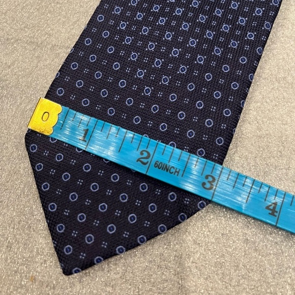 ❤️2/$50❤️[W3”]Robert Talbott Best of Class Blue Textured Silk Patterned Tie - Picture 5 of 7